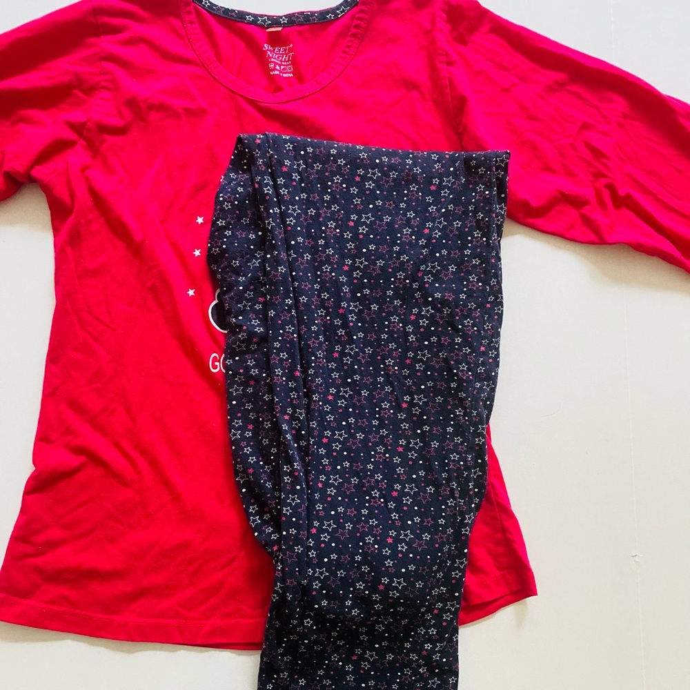 Cozy Red and Black Kids Pajamas